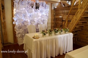 dekoracje sal weselnych podkarpacie